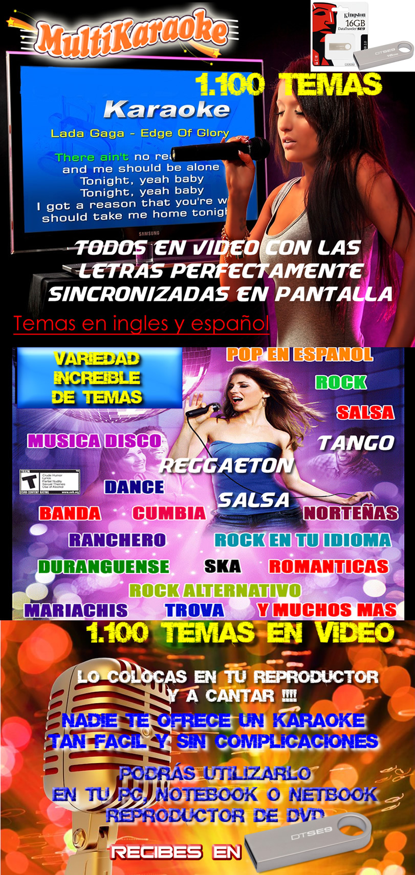karaoke 1100